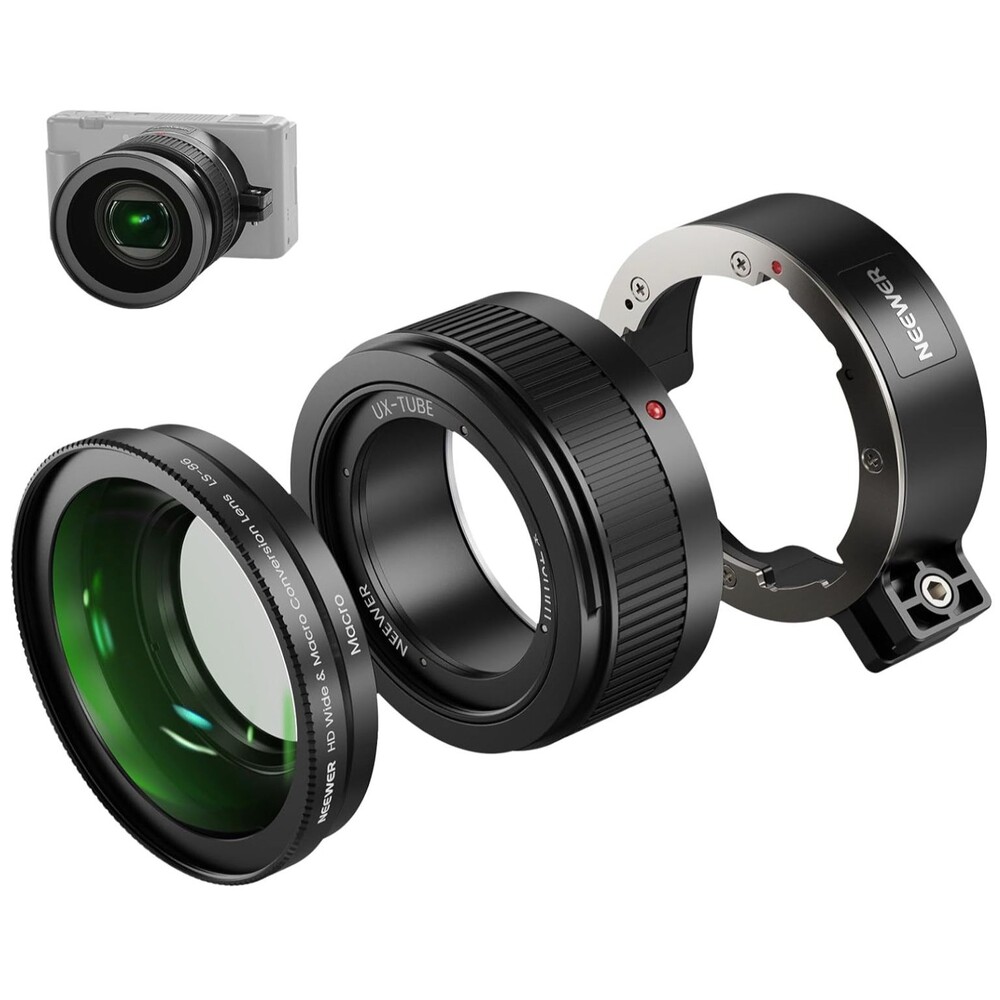 NEEWER LS-86 2-in-1 18mm Wide Angle + 10X Macro Lens for Sony ZV-1 II ZV1M2 NEW